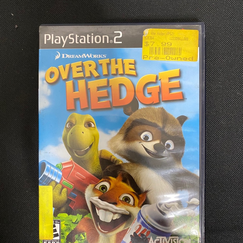 Pre owned PlayStation 2 Over the Hedge